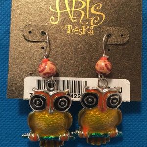 Aris By Treska Owl earrings Women